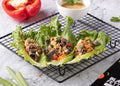 Thai Black Bean Pasta Lettuce Wraps
