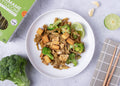Vegetarian Pad See Ew with Edamame Noodles