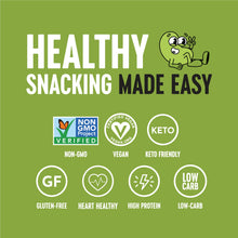 Load image into Gallery viewer, The Only Bean - Crunchy Roasted Edamame Beans (Wasabi Soy Sauce) - Keto Snack, High Protein, Healthy Snacks, Low Carb, Gluten-Free & Vegan (4.0oz) (3 Pack)