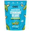 The Only Bean - Crunchy Roasted Edamame Beans (Sea Salt) - Keto Snack, High Protein, Healthy Snacks, Low Carb, Gluten-Free & Vegan (18oz)