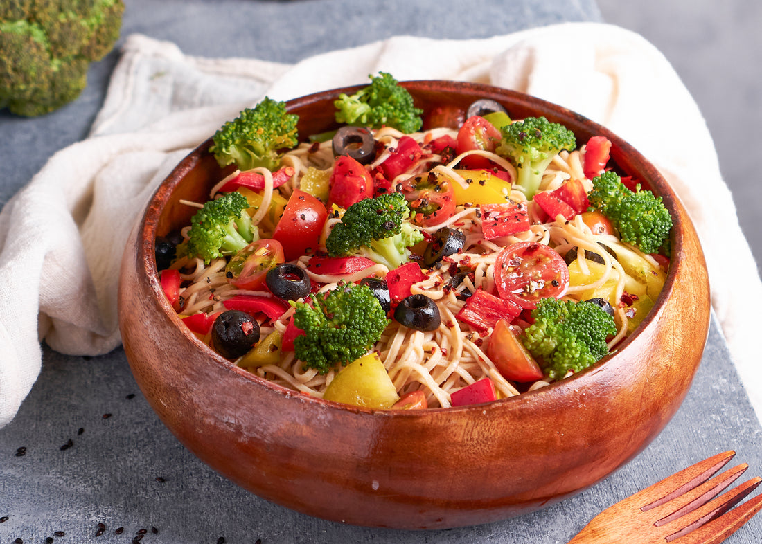 High Protein Italian Pasta Salad