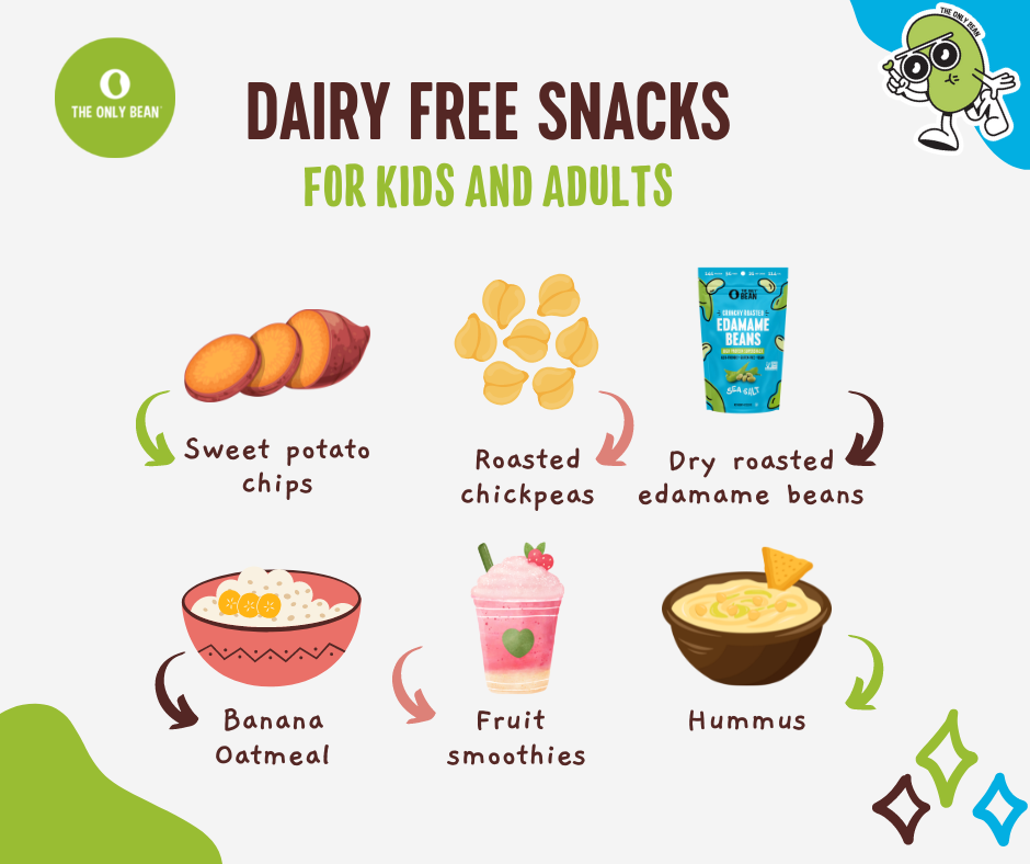 Dairy Free Snacks - Recipes and Packaged