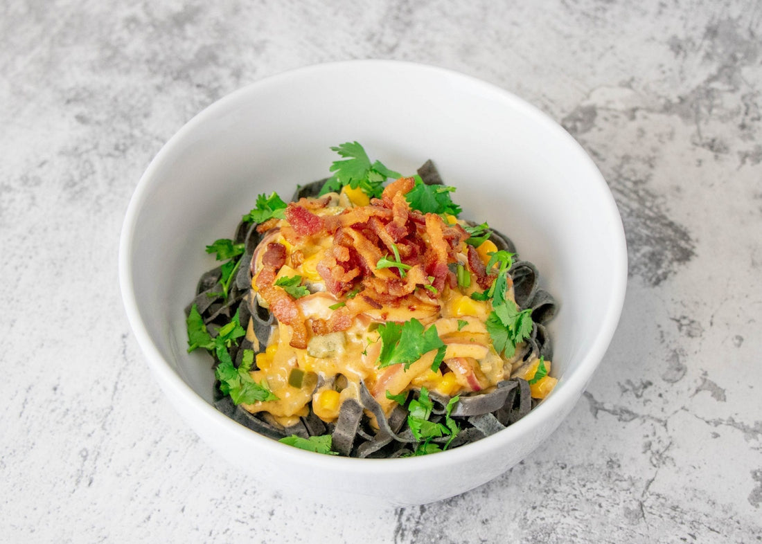 Southwest Chipotle with Black Bean Fettuccine