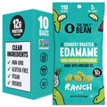 The Only Bean - Crunchy Roasted Edamame Beans (Ranch) - Keto Snack, High Protein, Healthy Snacks, Low Carb, Gluten-Free & Vegan (0.9oz) (10 Pack)