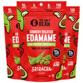 The Only Bean - Crunchy Roasted Edamame Beans (Sriracha) - High Protein, Healthy Snacks, Low Carb, Gluten-Free & Vegan (4.0oz) (3 Pack)