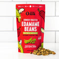 The Only Bean - Crunchy Roasted Edamame Beans (Sriracha) - Keto Snack, High Protein, Healthy Snacks, Low Carb, Gluten-Free & Vegan (4.0oz) (3 Pack)