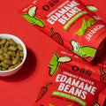 The Only Bean - Crunchy Roasted Edamame Beans (Sriracha) - Keto Snack, High Protein, Healthy Snacks, Low Carb, Gluten-Free & Vegan (4.0oz) (3 Pack)