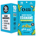 Only Snacks - Crunchy Roasted Edamame - 0.9oz Bags, 10 Pack