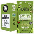 Only Snacks - Crunchy Roasted Edamame - 0.9oz Bags, 10 Pack