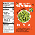 The Only Bean - Crunchy Roasted Edamame Beans (Buffalo) - Keto Snack, High Protein, Healthy Snacks, Low Carb, Gluten-Free & Vegan (0.9oz) (10 Pack)