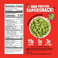 The Only Bean - Crunchy Roasted Edamame Beans (Sriracha) - Keto Snack, High Protein, Healthy Snacks, Low Carb, Gluten-Free & Vegan (0.9oz) (10 Pack)