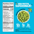 The Only Bean - Crunchy Roasted Edamame Beans (Sea Salt) - Keto Snack, High Protein, Healthy Snacks, Low Carb, Gluten-Free & Vegan (0.9oz) (10 Pack)