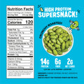 The Only Bean - Crunchy Roasted Edamame Beans (Sea Salt) - Keto Snack, High Protein, Healthy Snacks, Low Carb, Gluten-Free & Vegan (4.0oz) (3 Pack)