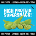 The Only Bean - Crunchy Roasted Edamame Beans (Variety) - Keto Snack, High Protein, Healthy Snacks, Low Carb, Gluten-Free & Vegan (0.9oz) (45 Pack)