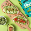 The Only Bean - Crunchy Roasted Edamame Beans (Ranch) - High Protein, Healthy Snacks, Low Carb, Gluten-Free & Vegan (4.0oz) (3 Pack)