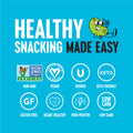 The Only Bean - Crunchy Roasted Edamame Beans (Variety Pack) - High Protein, Healthy Snacks, Low Carb, Gluten-Free & Vegan (0.9oz) (24 Pack)