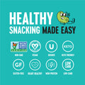 The Only Bean - Crunchy Roasted Edamame Beans (Ranch) - High Protein, Healthy Snacks, Low Carb, Gluten-Free & Vegan (4.0oz) (3 Pack)