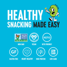 Load image into Gallery viewer, The Only Bean - Crunchy Roasted Edamame Beans (Variety) - Keto Snack, High Protein, Healthy Snacks, Low Carb, Gluten-Free &amp; Vegan (4.0oz) (5 Pack)
