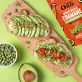 The Only Bean - Crunchy Roasted Edamame Beans (Buffalo) - Keto Snack, High Protein, Healthy Snacks, Low Carb, Gluten-Free & Vegan (4.0oz) (3 Pack)