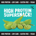 The Only Bean - Crunchy Roasted Edamame Beans (Ranch) - Keto Snack, High Protein, Healthy Snacks, Low Carb, Gluten-Free & Vegan (0.9oz) (10 Pack)