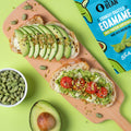 The Only Bean - Crunchy Roasted Edamame Beans (Sea Salt) - Keto Snack, High Protein, Healthy Snacks, Low Carb, Gluten-Free & Vegan (4.0oz) (3 Pack)