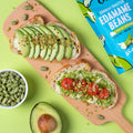 The Only Bean - Crunchy Roasted Edamame Beans (Sea Salt) - Keto Snack, High Protein, Healthy Snacks, Low Carb, Gluten-Free & Vegan (18oz)