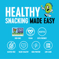 The Only Bean - Crunchy Roasted Edamame Beans (Variety) - Keto Snack, High Protein, Healthy Snacks, Low Carb, Gluten-Free & Vegan (0.9oz) (45 Pack)