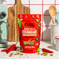 The Only Bean - Crunchy Roasted Edamame Beans (Sriracha) - High Protein, Healthy Snacks, Low Carb, Gluten-Free & Vegan (4.0oz) (3 Pack)