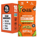 Only Snacks - Crunchy Roasted Edamame - 0.9oz Bags, 10 Pack