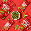 The Only Bean - Crunchy Roasted Edamame Beans (Sriracha) - Keto Snack, High Protein, Healthy Snacks, Low Carb, Gluten-Free & Vegan (0.9oz) (12 Pack)