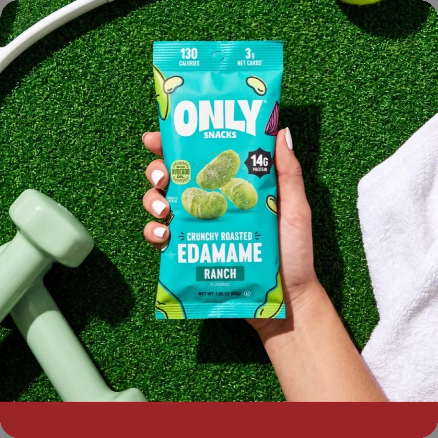 11–12g of plant protein per snack pack